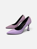 Lilac Pointed-Toe Pumps