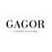 Black text logo reading 'GAGOR' with the subtitle 'LUXURY CLOTHES' on a plain white background.