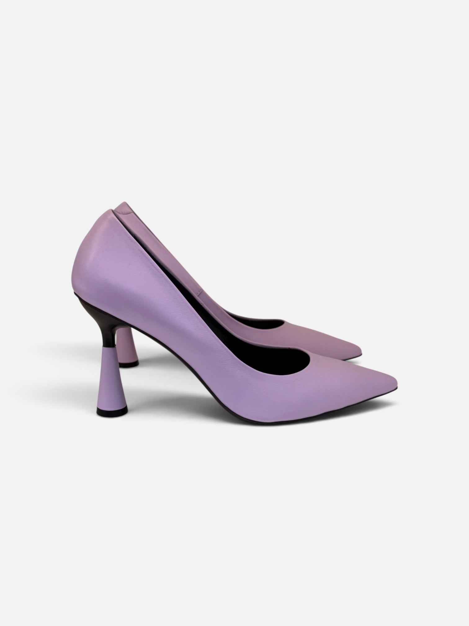 Lilac Pointed-Toe Pumps