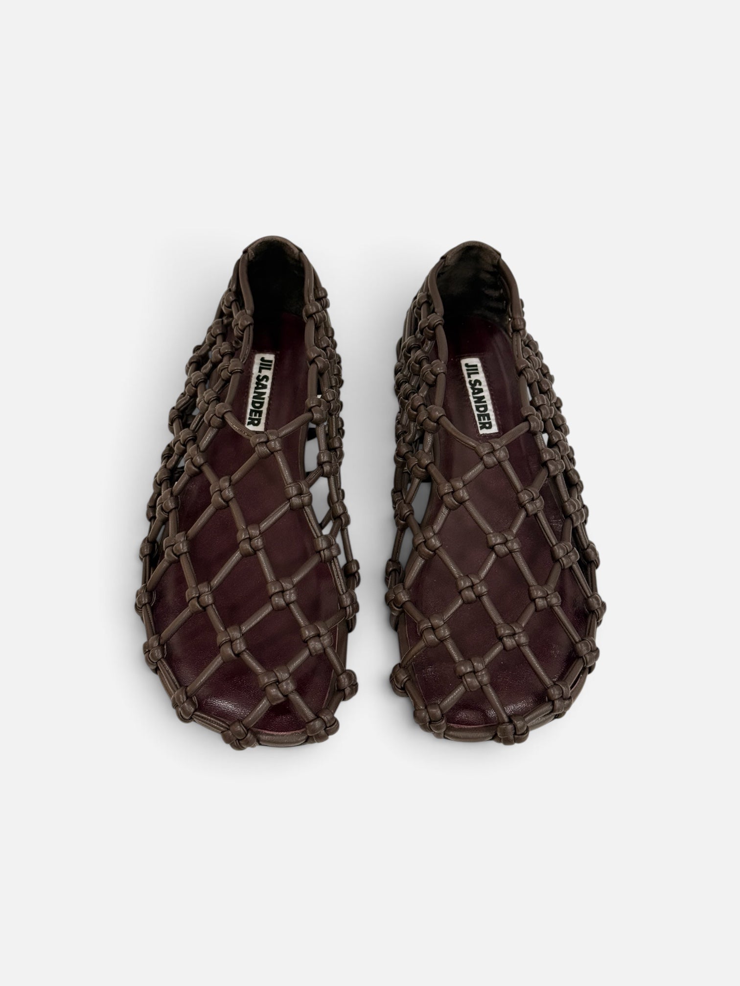 Burgundy Woven Leather Moccasins – Casual Slip-On Shoes