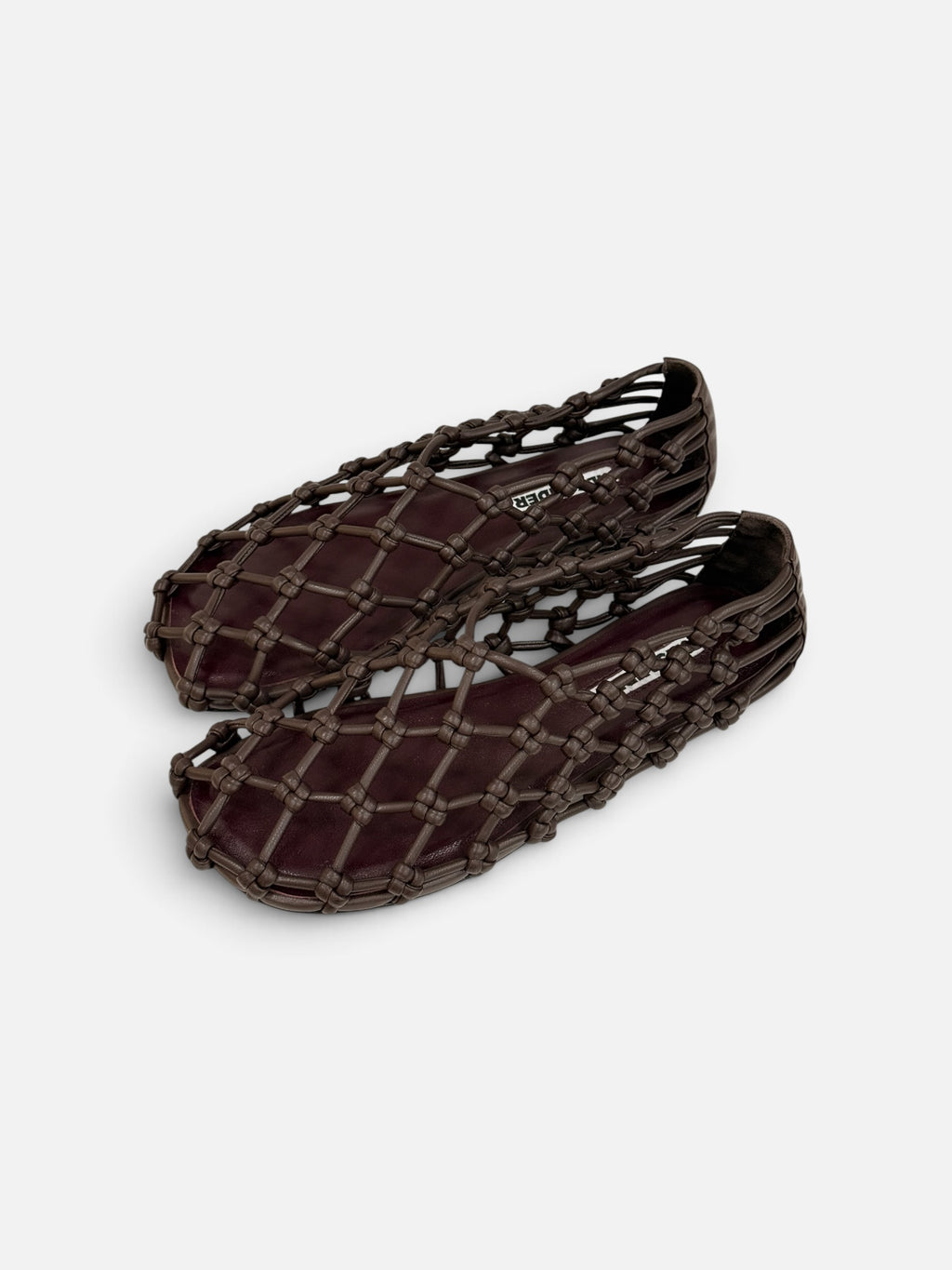 Burgundy Woven Leather Moccasins – Casual Slip-On Shoes